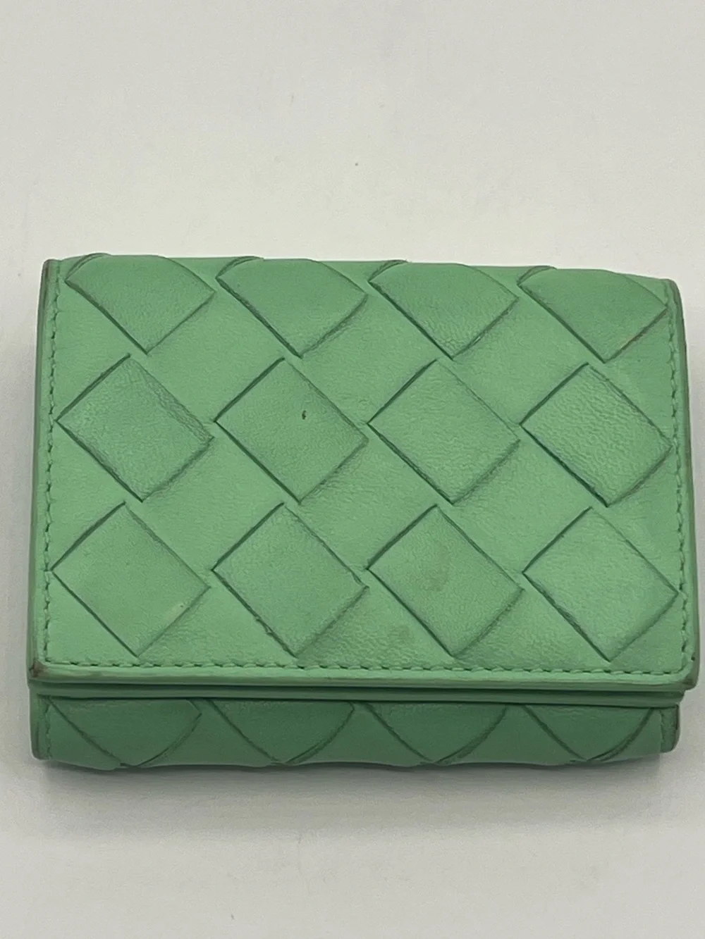 Bottega Veneta Intrecciato Leather Compact Walket